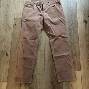 Gap sexy boyfriend corduroy pants. Size 28